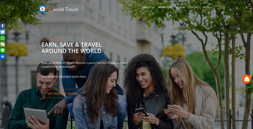 Bzzworld Travel - Sales Presentation