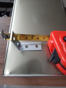 Metal Cookie tin DIY Project for a TV Box - 11