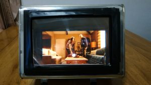 Metal Cookie tin DIY Project for a TV Box - 40