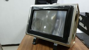 Metal Cookie tin DIY Project for a TV Box - 38