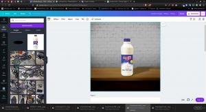 How to cast a shadow on an element in Canva 19