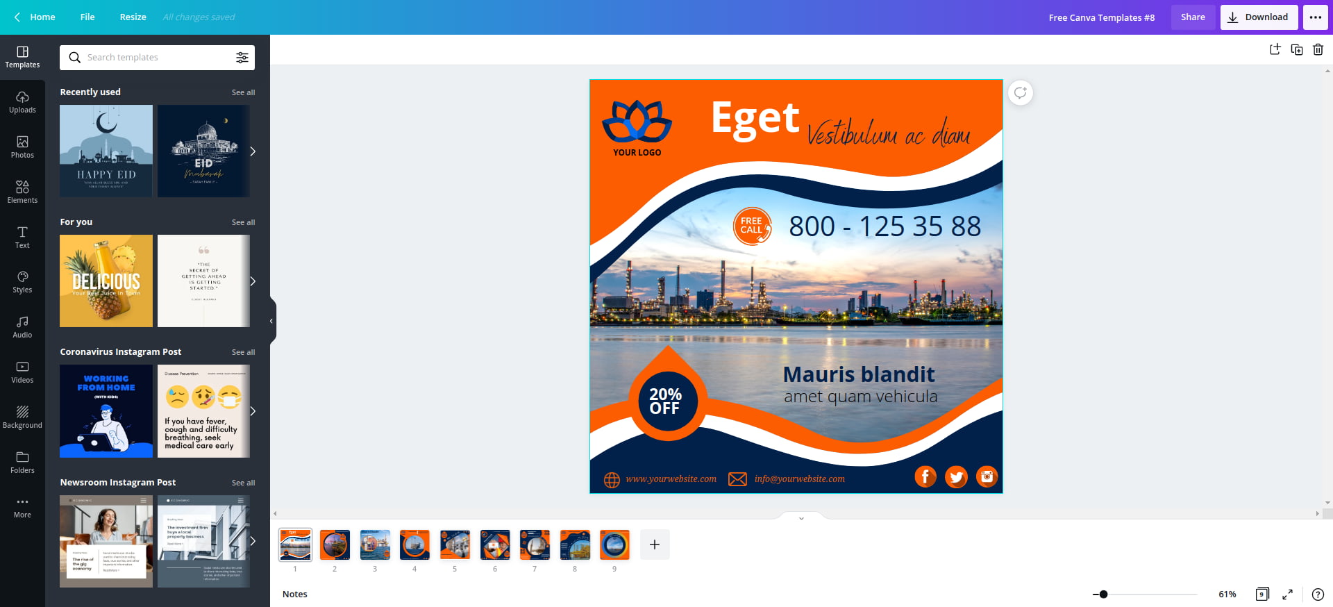 Free Canva Templates #8