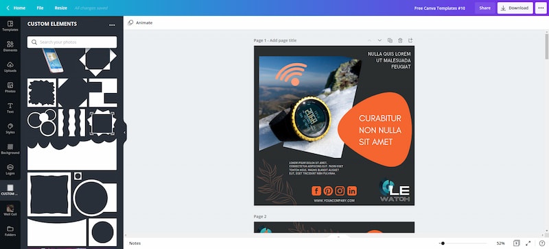 Free Canva Templates #10