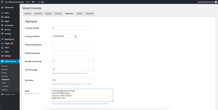 slied invoices 6