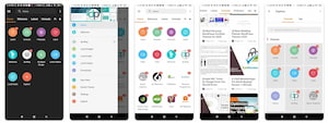 dp - digital print - blog, podcast, audio and video app