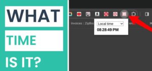 World Time Chrome Extension