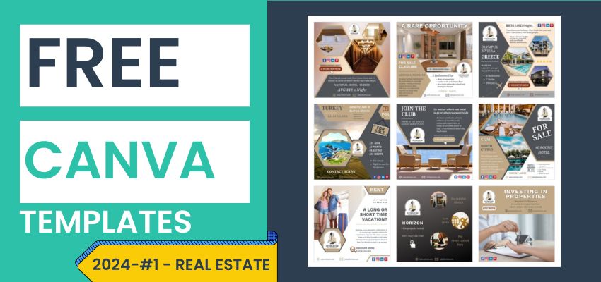 FREE Design Templates Real Estate Social Media Post ad #1 FREE Design Templates Real Estate Social Media Post ad #1
