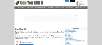 Can You RUN It Can I Run It Can My PC Run It Can You RUN It Can I Run It Can My PC Run It