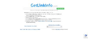 GetLinkInfo Expand tinyurl bit ly URLs get YouTube video info get webpage title description find URL redirections GetLinkInfo Expand tinyurl bit ly URLs get YouTube video info get webpage title description find URL redirections